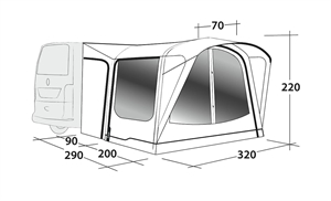Outwell Parkville 200SA